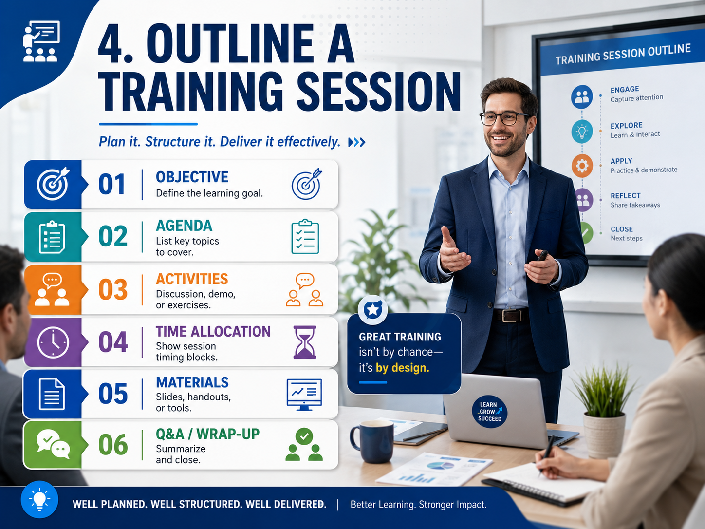 Outline a Training Session